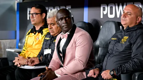 Así salió vestido Segundo Castillo en el Barcelona vs. River.