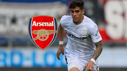 Suena para el Arsenal y el Tottenham y la sorpresiva respuesta del Bayer Leverkusen sobre Piero Hincapié. Foto: Getty.