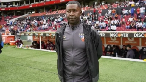 Revancha en primera: Édison Méndez podría dirigir nuevamente en LigaPro. Foto: LDUQ