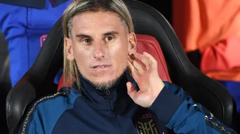 VIDEO | No le gustó la pregunta: Sebastián Beccacece y su claro enojo con periodista. Foto: Getty.