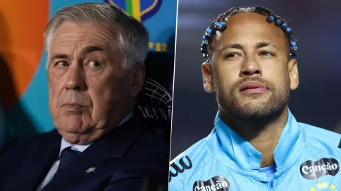Carlo Ancelotti dijo que Neymar no tiene asegurada su presencia en la Copa del Mundo 2026.