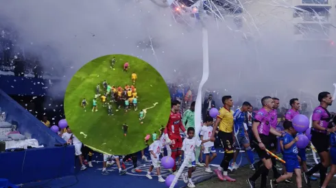 ¡Se pudrió todo! Clásico del Astillero entre Emelec y Barcelona termina en desmanes y se SUSPENDE