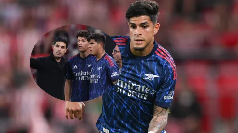 Todo Ecuador preocupado: DT del Arsenal le da durísimo golpe a Piero Hincapié. Foto: Getty