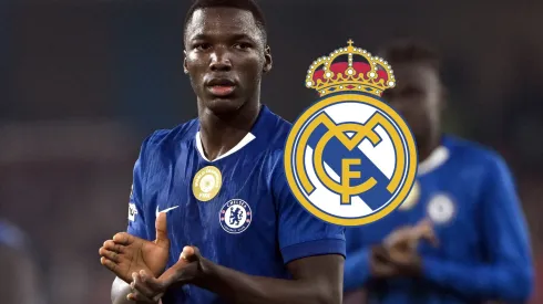 Tras los rumores del Real Madrid, esto hizo Moisés Caicedo en el Chelsea. Foto: Getty
