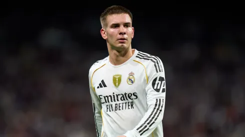 El plan que ya sigue Mastantuono para recuperarse de su pubialgia.