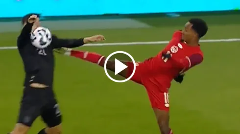 La terrible falta que recibió Alan Franco