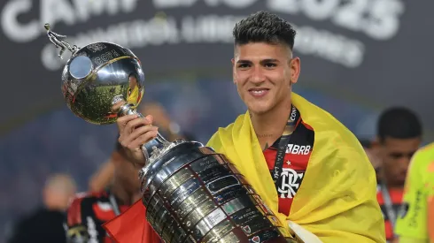 El nuevo valor de mercado de Jorge Carrascal tras ganar la Copa Libertadores con Flamengo Foto: Getty
