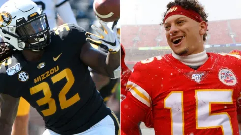 Nick Bolton y Patrick Mahomes, Draft NFL
