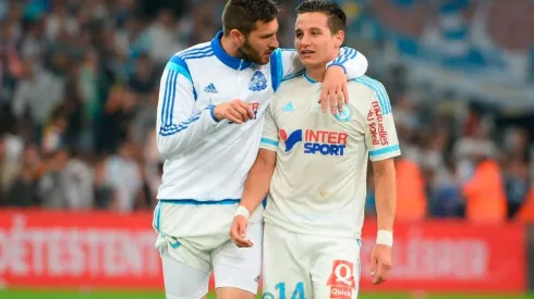 Gignac y Thauvin jugaron juntos en el Olympique de Marsella de 2013 a 2015. (@10apg)
