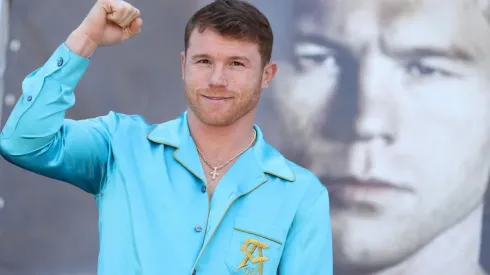 Canelo Álvarez fue recibido como un rey.
