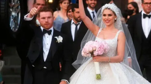 Canelo Álvarez recibió un fuerte reto de su esposa.
