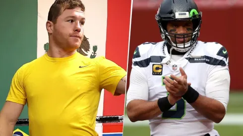 Canelo Álvarez y Russell Wilson comparten experiencias en una campaña por el Día del Padre