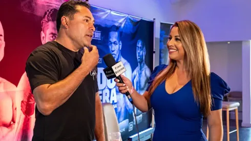 Oscar De La Hoya dejó un mensaje combativo sobre la relación entre Canelo Álvarez y Eddie Hearn