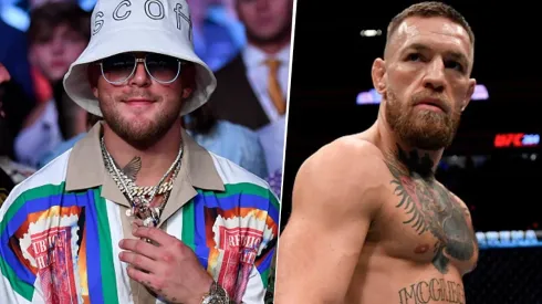 El collar que usó Jake Paul para burlarse de Conor McGregor