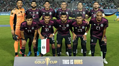 La selección de México que goleó 3-0 a Guatemala.
