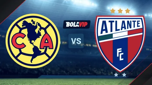 América vs. Atlante por un amistoso de pretemporada.
