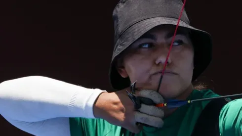 La mexicana Alejandra Valencia sueña con llegar a los cuartos de final. (Getty Images)
