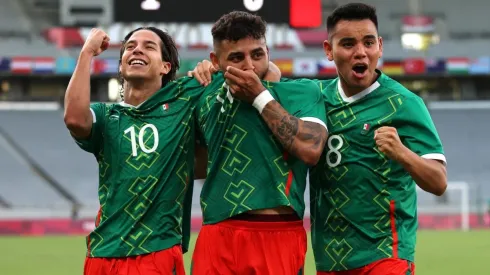 La Selección Mexicana Sub-23 choca con Brasil por los JJOO.
