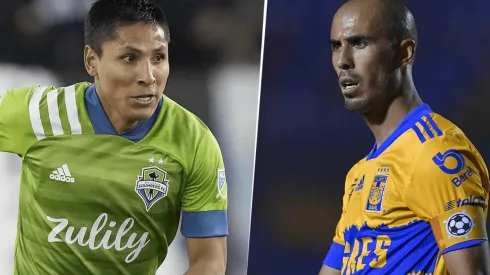 Seattle Sounders, con Raúl Ruidíaz, y Tigres UANL, con Guido Pizarro, se enfrentan por la Leagues Cup. (Fotos: Getty Images).
