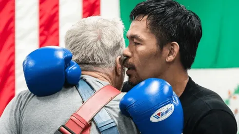 Andy Ruiz, Maravilla Martínez y Brian Castaño homenajearon a Pacquiao previo a su regreso