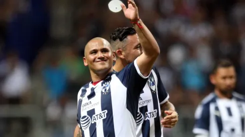 Humberto Suazo en su paso por Rayados de Monterrey
