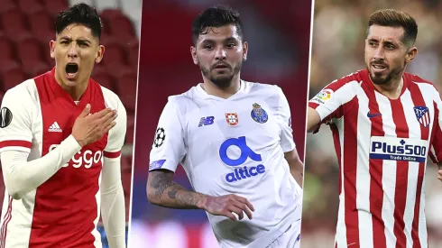 Cuándo juegan los mexicanos Héctor Herrera, Edson Álvarez y Tecatito Corona por la Champions. (Getty Images)
