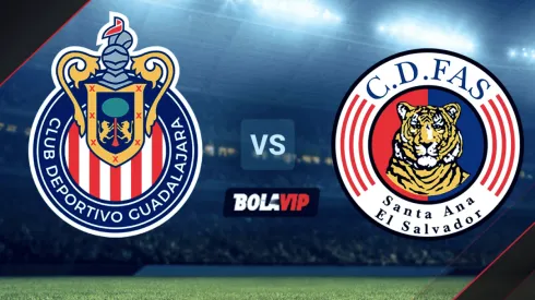 Chivas de Guadalajara vs. FAS por un amistoso.
