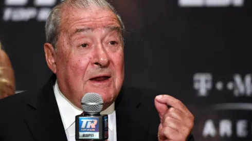 Bob Arum enfurecido con Joe Biden.
