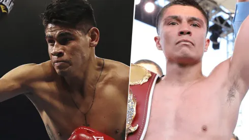 Emanuel Navarrete vs. Joet González por el título mundial de peso pluma de la OMB (Foto: Getty Images).