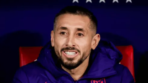 Héctor Herrera no jugó en la derrota del Atlético de Madrid ante el Milán.