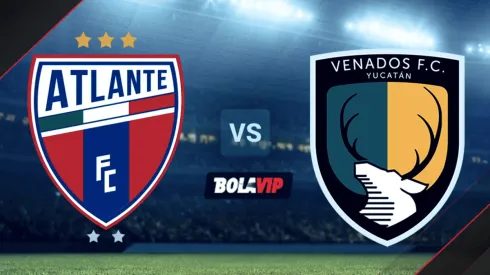 Atlante vs. Venados de Yucatán por la Liga BBVA Expansión MX.
