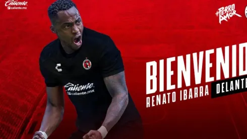 Renato Ibarra continuará en la Liga MX para 2022.
