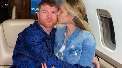 Canelo Álvarez y Fernanda Gómez posaron juntos en Miami