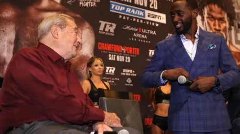 Llegó la respuesta de Bob Arum a la denuncia por racismo de Terence Crawford