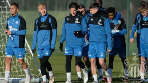 Muñoz ya entrena junto al primer equipo de Newcastle