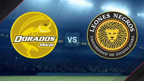 Dorados vs. Leones Negros por la Liga de Expansión.
