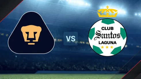 Pumas vs. Santos Laguna por la Liga MX Femenil.
