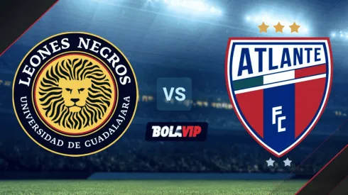 Leones Negros vs. Atlante por la Liga de Expansión MX.
