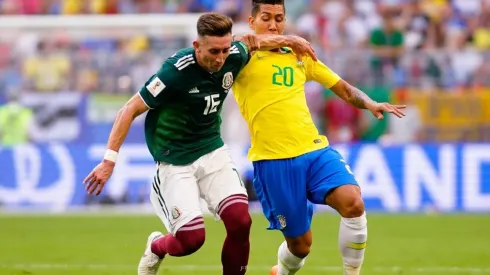 Héctor Herrera Roberto Firmino México Brasil Rusia 2018
