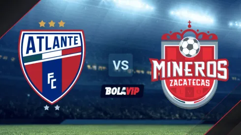 Atlante vs. Mineros de Zacatecas por la Liga de Expansión MX.
