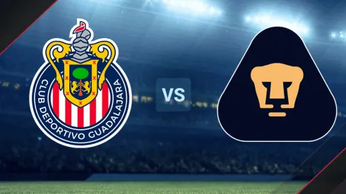 Chivas vs. Pumas UNAM por la Liga MX.
