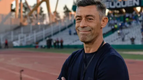 Sonríe Pedro Caixinha tras el triunfo frente a River.
