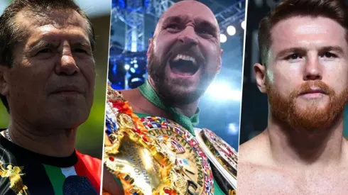 Tyson Fury superó a Canelo Álvarez, pero no a Julio César Chávez.
