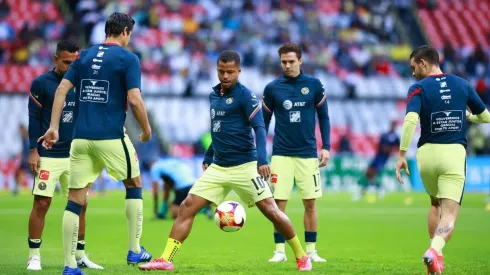 Gio Dos Santos durante su etapa en el América.
