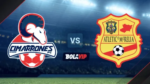 Cimarrones de Sonora vs. Atlético Morelia por la Liga de Expansión MX.