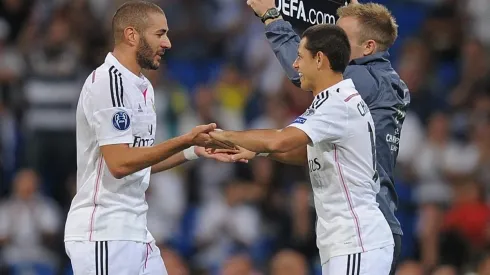 Real Madrid 2014-2015 Chicharito Hernández Karim Benzema