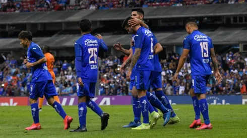 Ceppelini durante su etapa en Cruz Azul.
