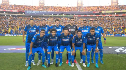 La última alineación de Cruz Azul en el torneo Clausura 2022.
