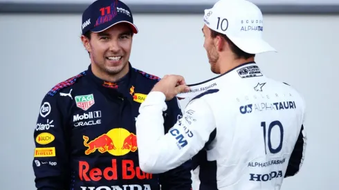 Gasly se lamentó por la velocidad del Red Bull de Sergio Pérez