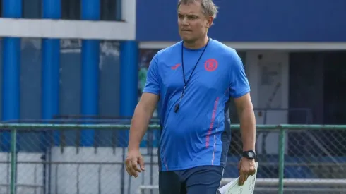 Diego Aguirre vivió su primera semana al frente de Cruz Azul.